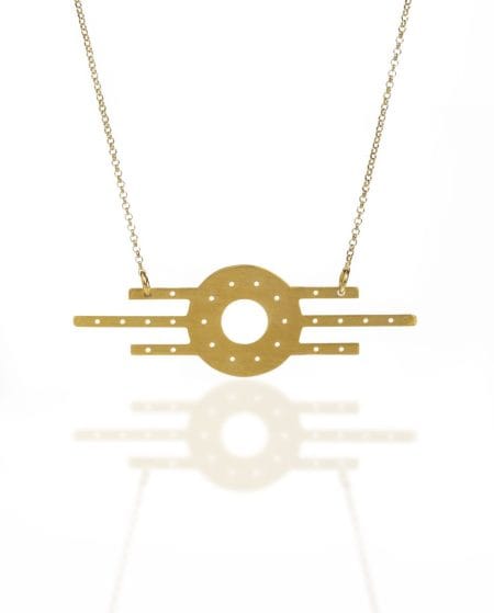 Sunset Neckace with Chain