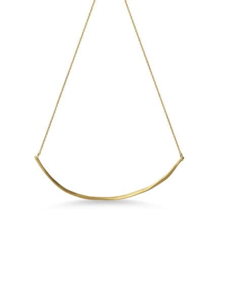 Waves Gold Plated Necklace